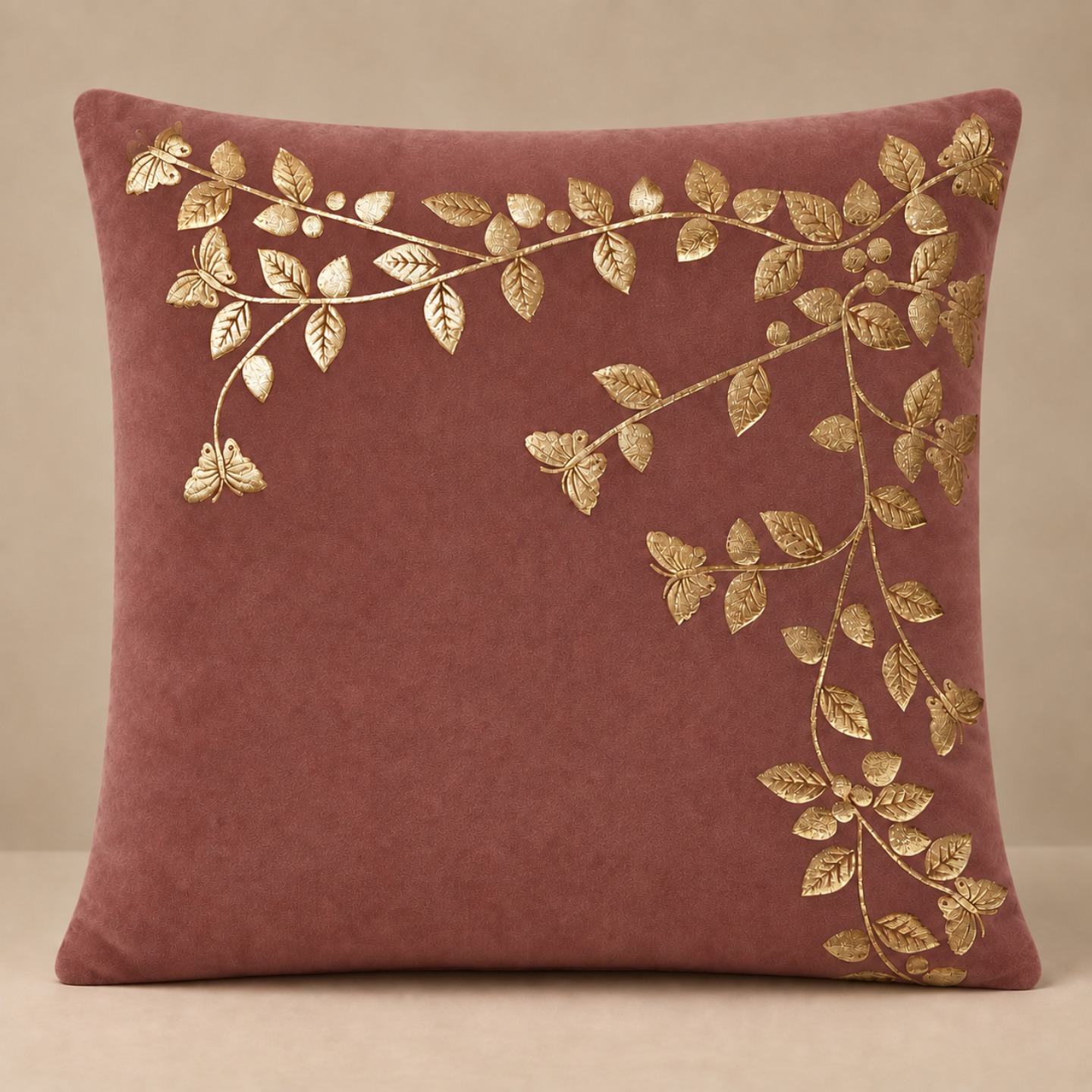 Decorative cushion cover - Dusty Pink thumbnail