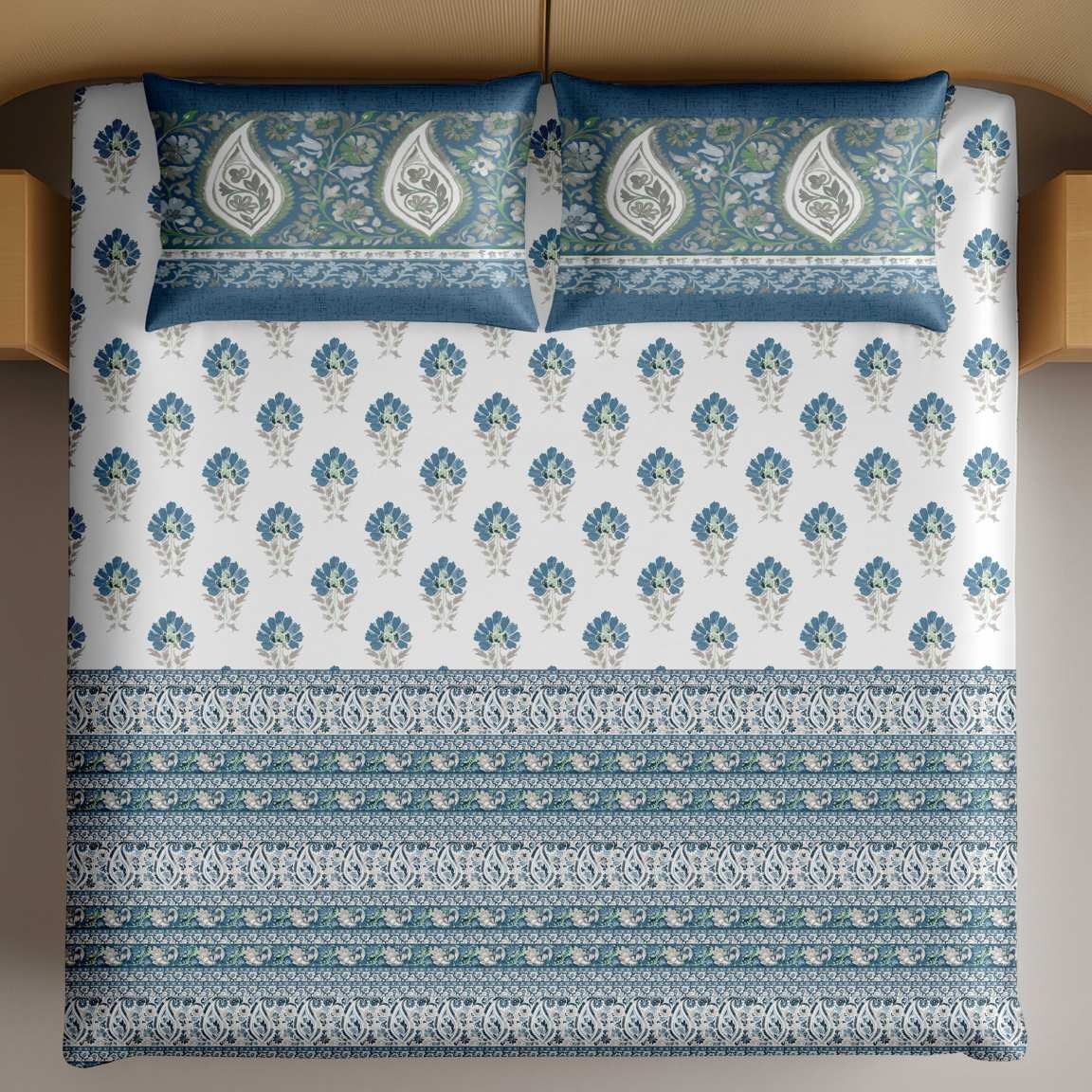 Artistry of India King-Size Bedsheet Set