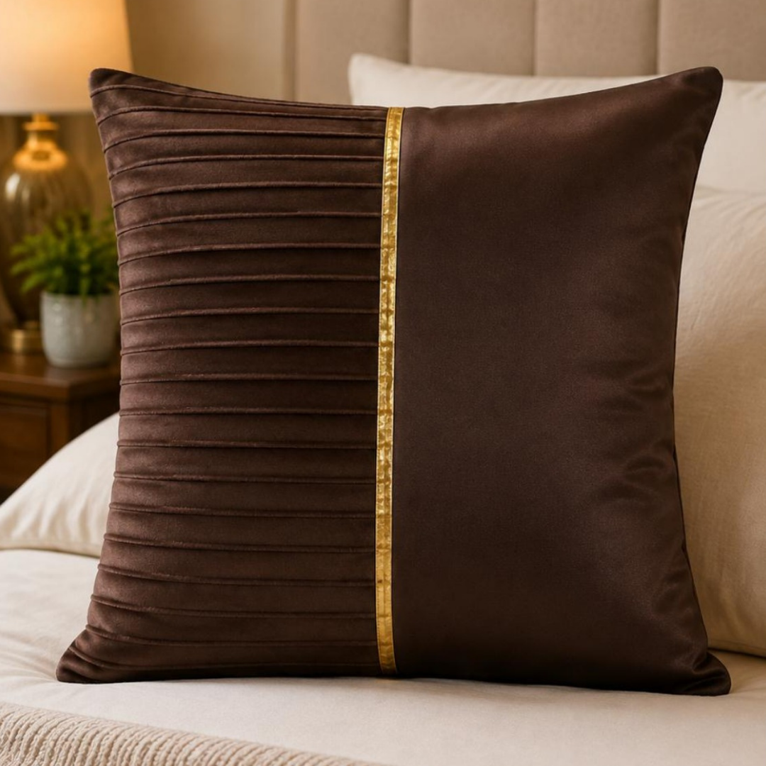 Pleated Panel Decorative Cushion Cover (Copy)
